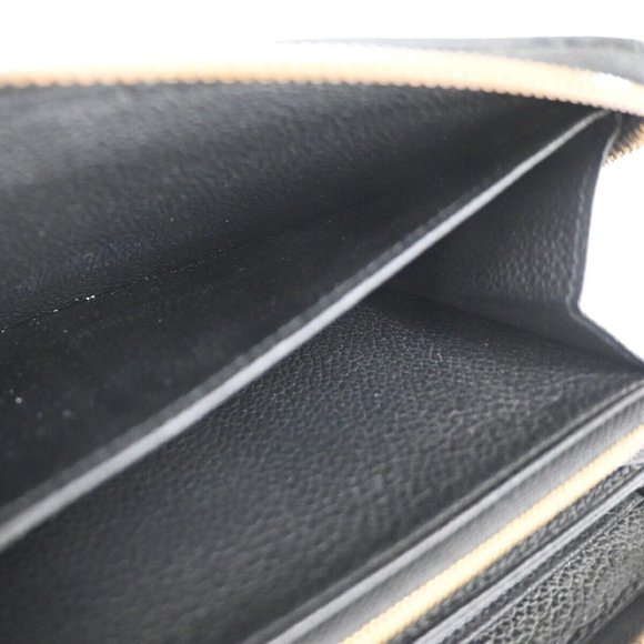 LOUIS VUITTON LV Zippy Wallet Long Wallet Monogram Empreinte BK M61864 33EA589 - Picture 4 of 16